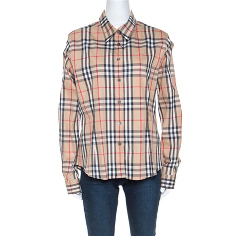 burberry button up macys|Burberry button up long sleeve.